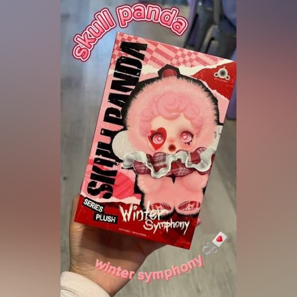 Skull Panda Winter Symphony Plush
